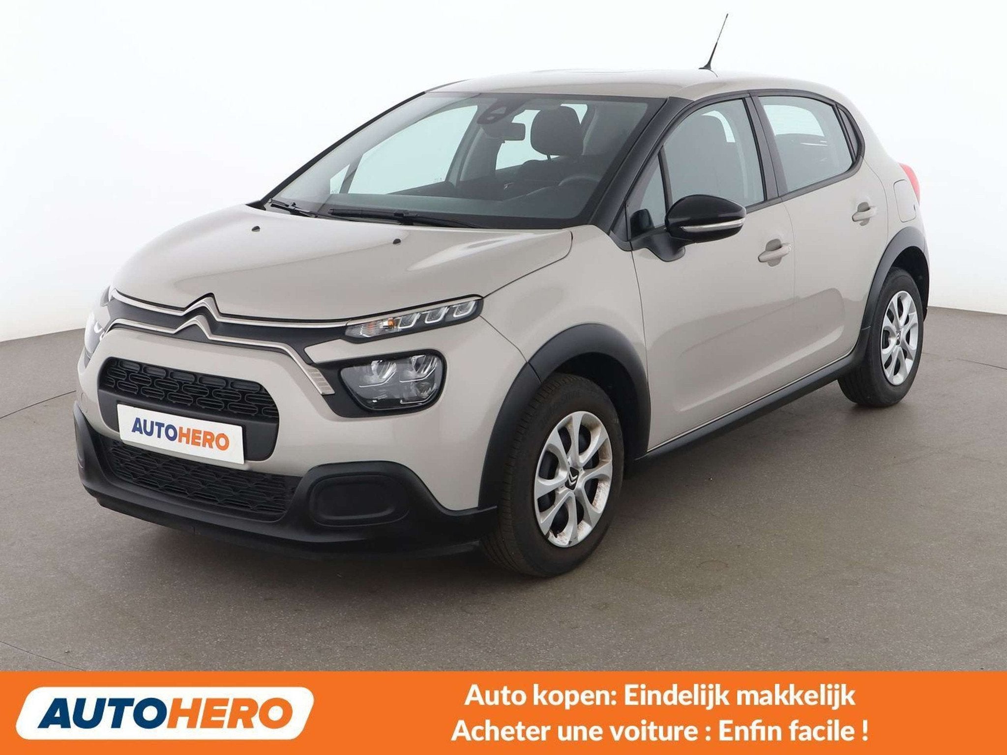 Citroën C3 1.2 PureTech Feel (année de construction 2021), Autos, Achat, 82 ch, Beige, 5 portes