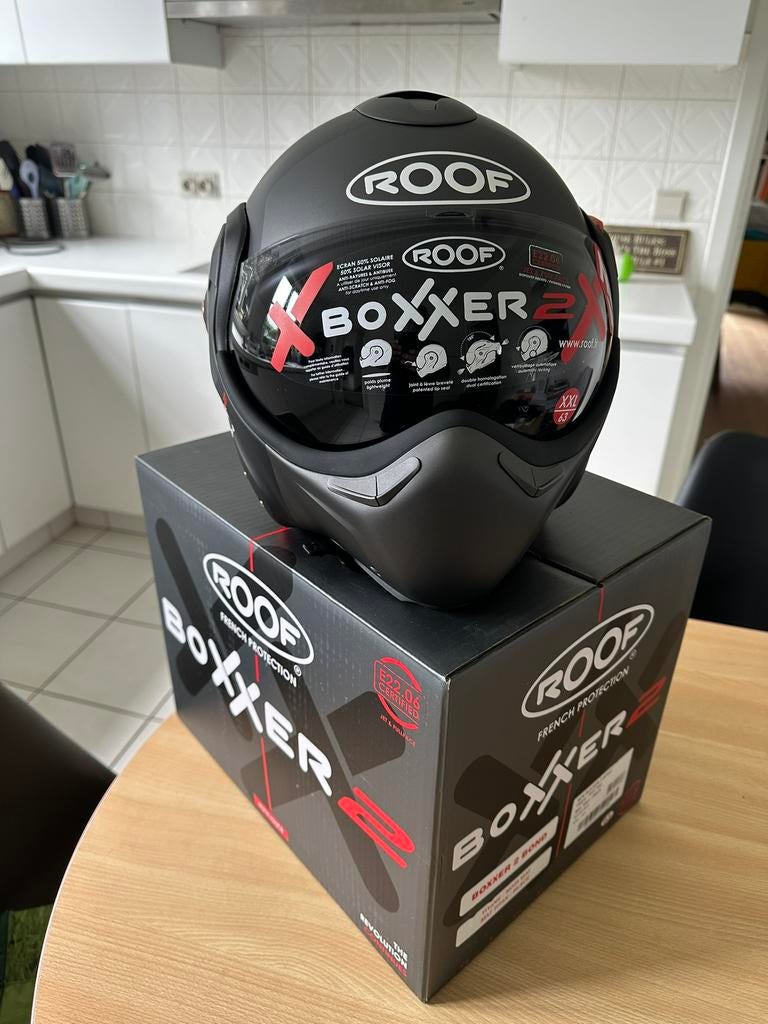 Roof Boxxer 2, met Iridium vizier, NIEUW!, Systeemhelm, Heren, Ophalen of Verzenden, XXL