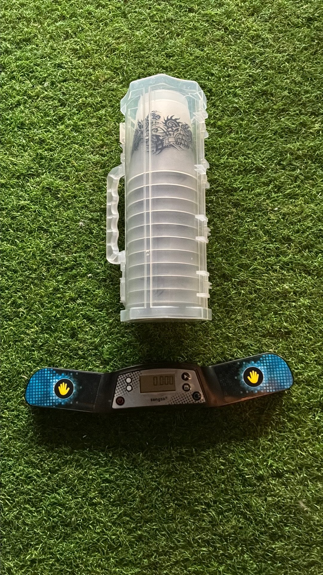 Jeu d'empilage de gobelets avec minuterie, Enlèvement, Comme neuf