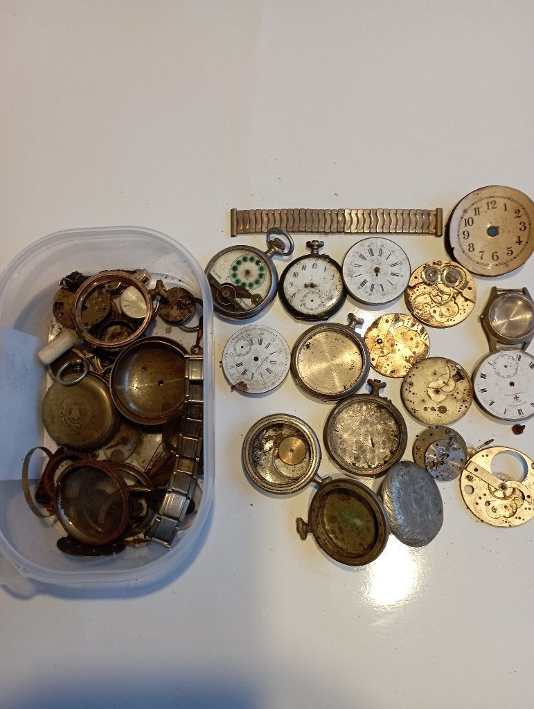 Pièces de montre a gousset, Enlèvement