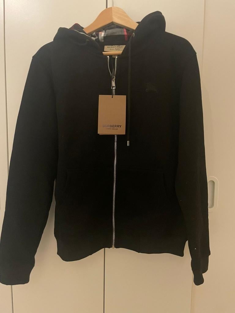 burberry trui, zwart, Kleding | Heren, Truien en Vesten, Zwart, Zo goed als nieuw, Burberry, Verzenden