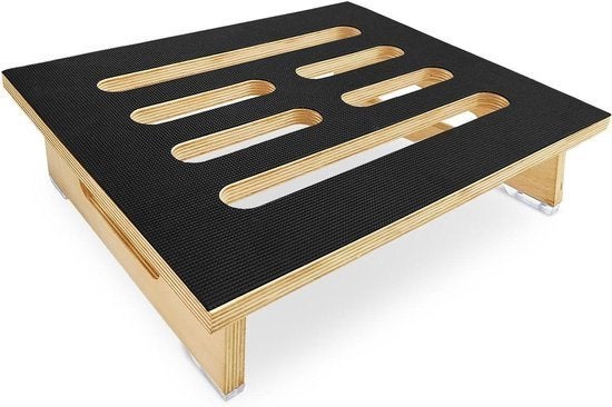 Houten opstapkruk 40 x 32 x 10 cm met antislipvlak, Ophalen, Nieuw, Hout