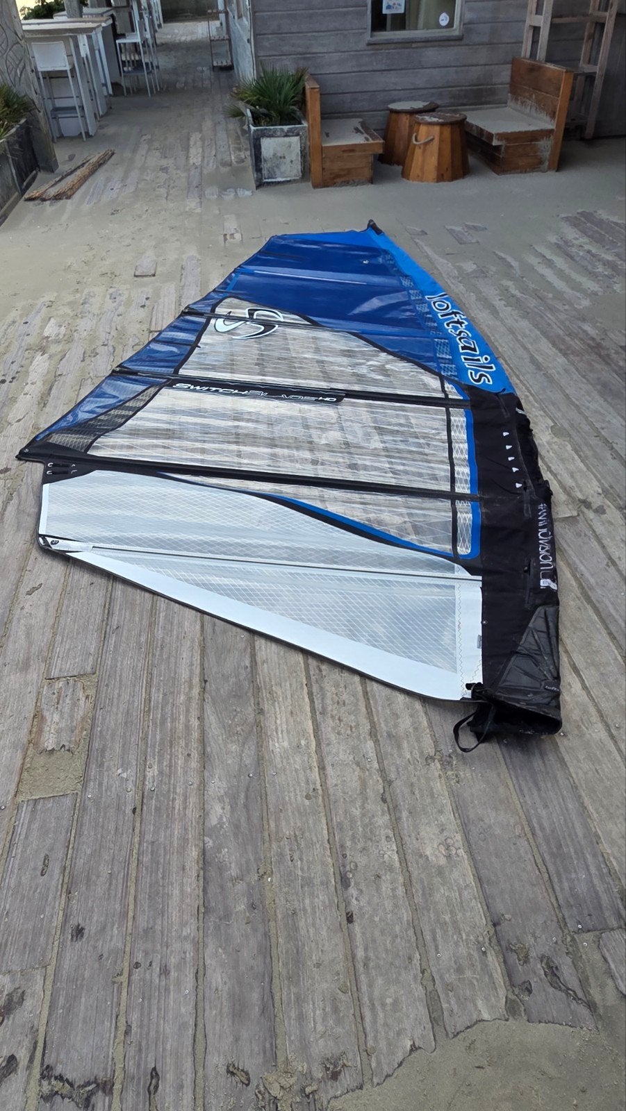Loftsails Switchblade HD 7.0 - 3 cam freerace, Watersport en Boten, Ophalen, 6.5 m² tot 8 m², Zeil, Loftsails