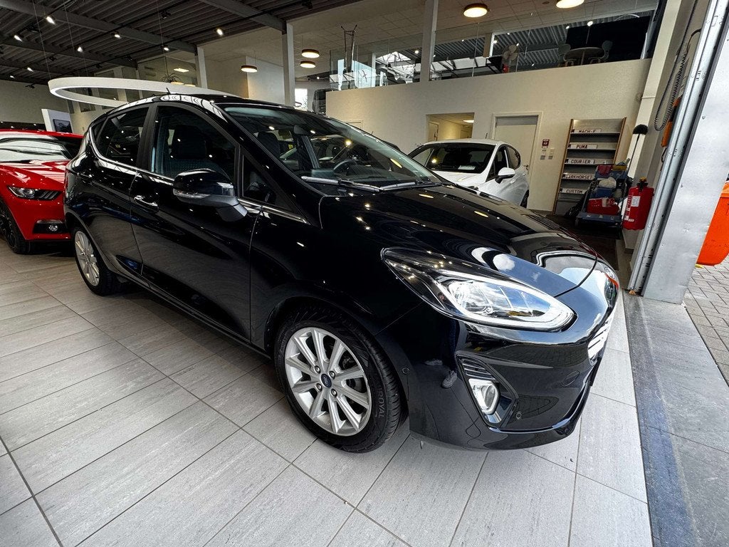 Ford Fiesta Titanium 5d 1.0 100PK Ecoboost AUTOMAAT, Auto's, Automaat, 118 g/km, Gebruikt, Euro 6