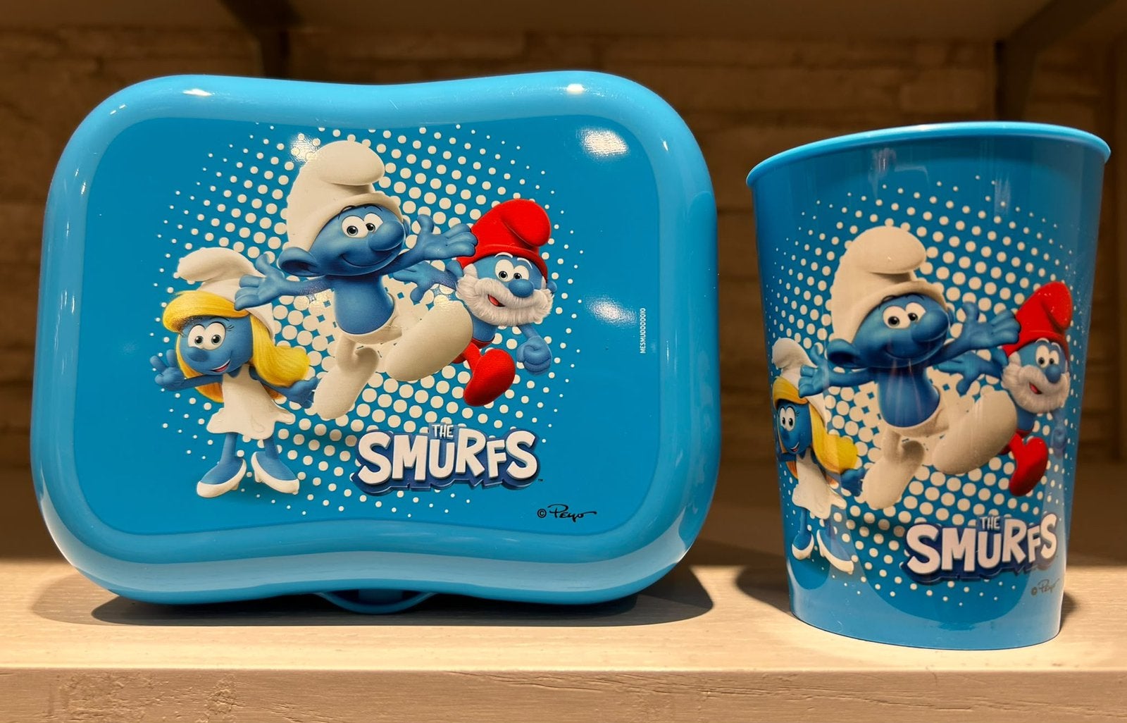 Smurfen brooddoos en beker NEW, Divers, Enlèvement ou Envoi, Neuf