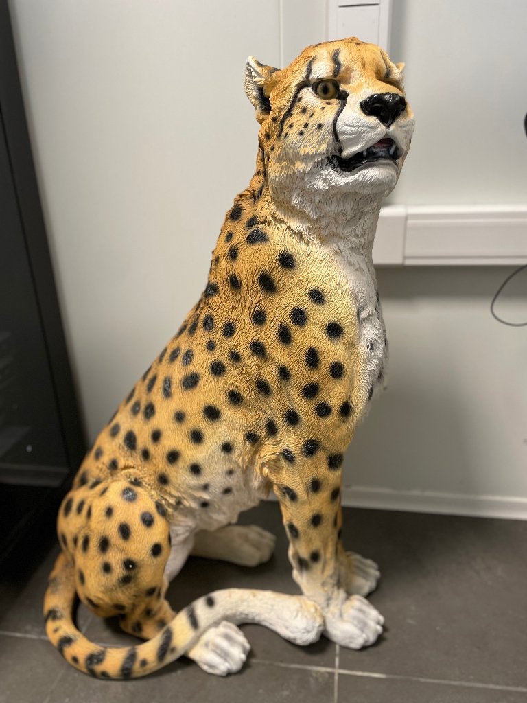 Zeer groot beeld panter 95 cm, Ophalen