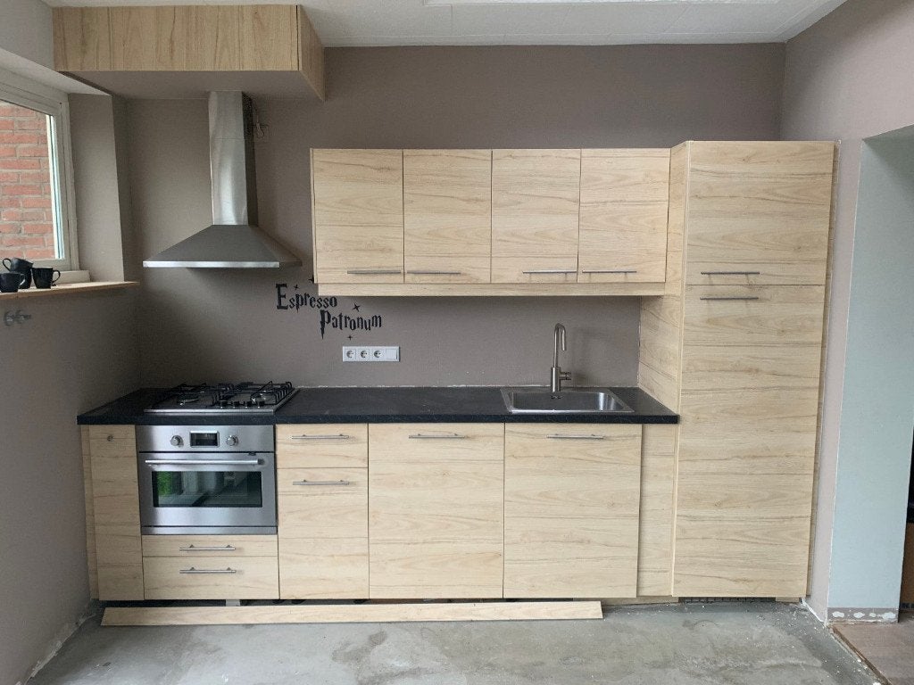 Cuisine droite équipée de 3m20, Enlèvement, Utilisé, Cuisine à paroi simple