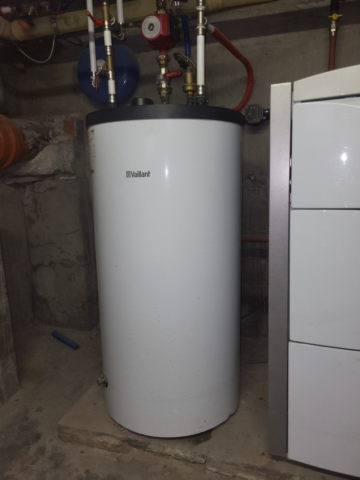 Chaudière écologique Vaillant, Enlèvement, Boiler