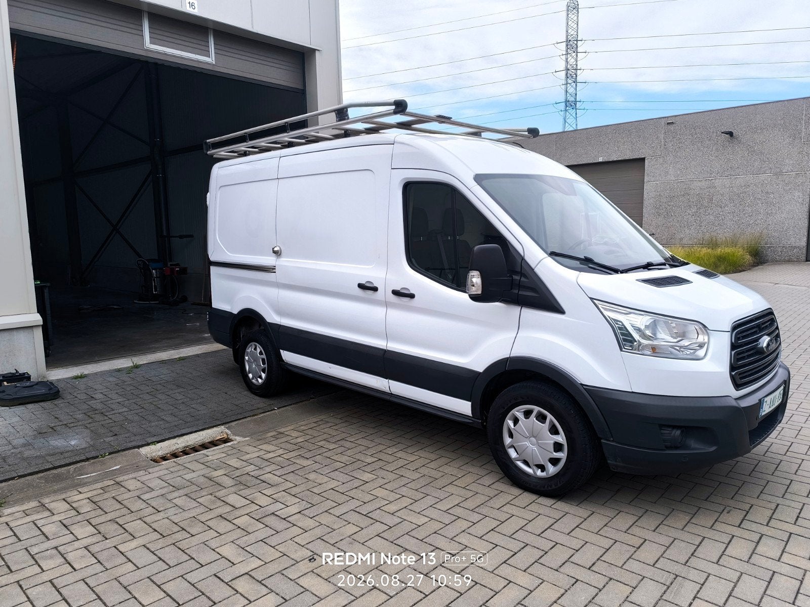 Ford Transit 2019 Euro 6 L2H2 12300€ netto, 6 portes, Euro 6, Entreprise, Boîte manuelle