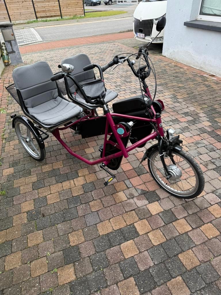 Duofiets, Fietsen en Brommers, Ophalen, Zo goed als nieuw