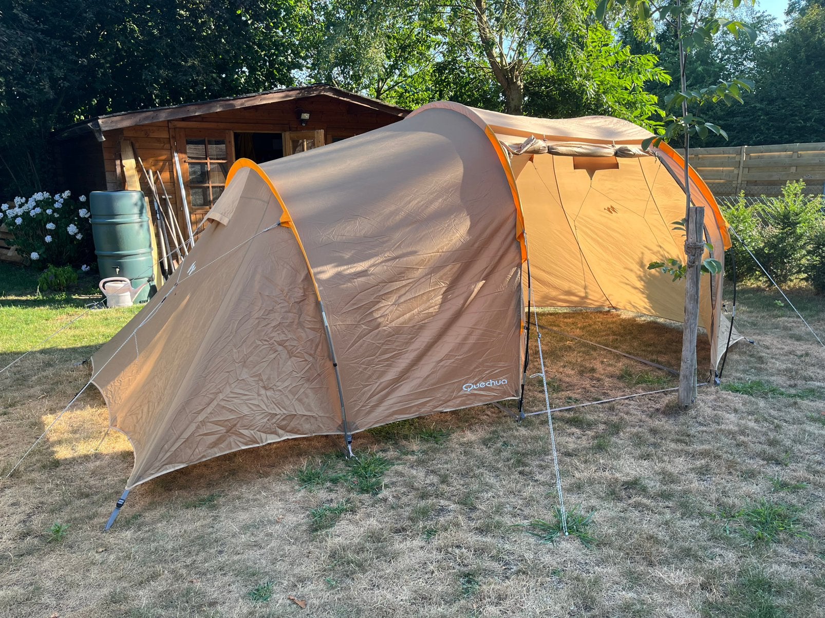 2/3 persoons tent quechua zonder binnentent, Ophalen, Gebruikt, Tot en met 3