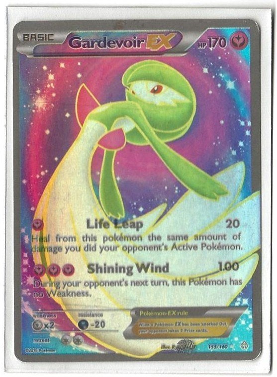 Garvoir EX 155 Full Art 155/160 XY- Primal Clash Holo, Ophalen of Verzenden, Zo goed als nieuw, Losse kaart