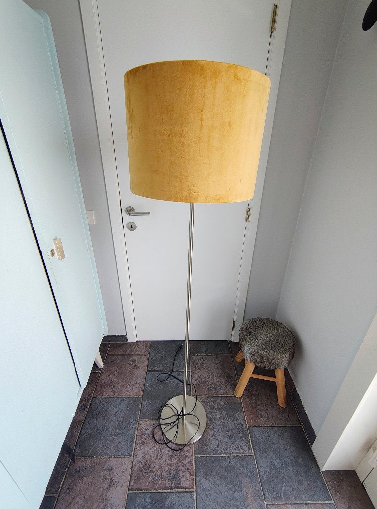 Vloerlamp, Huis en Inrichting, Lampen | Vloerlampen, Ophalen, Gebruikt, Textiel, Modern/tijdloos