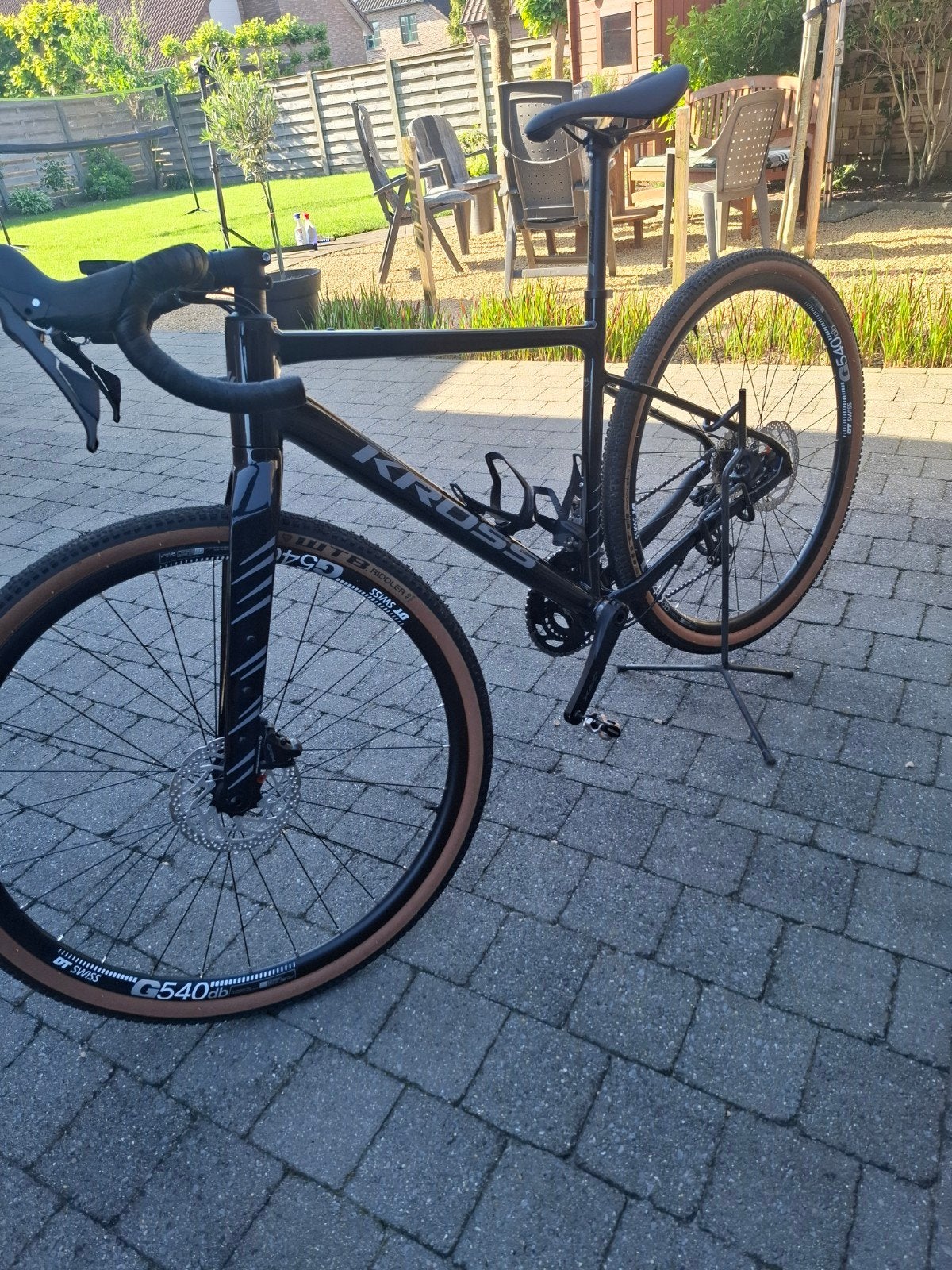Gravel fiets, Ophalen
