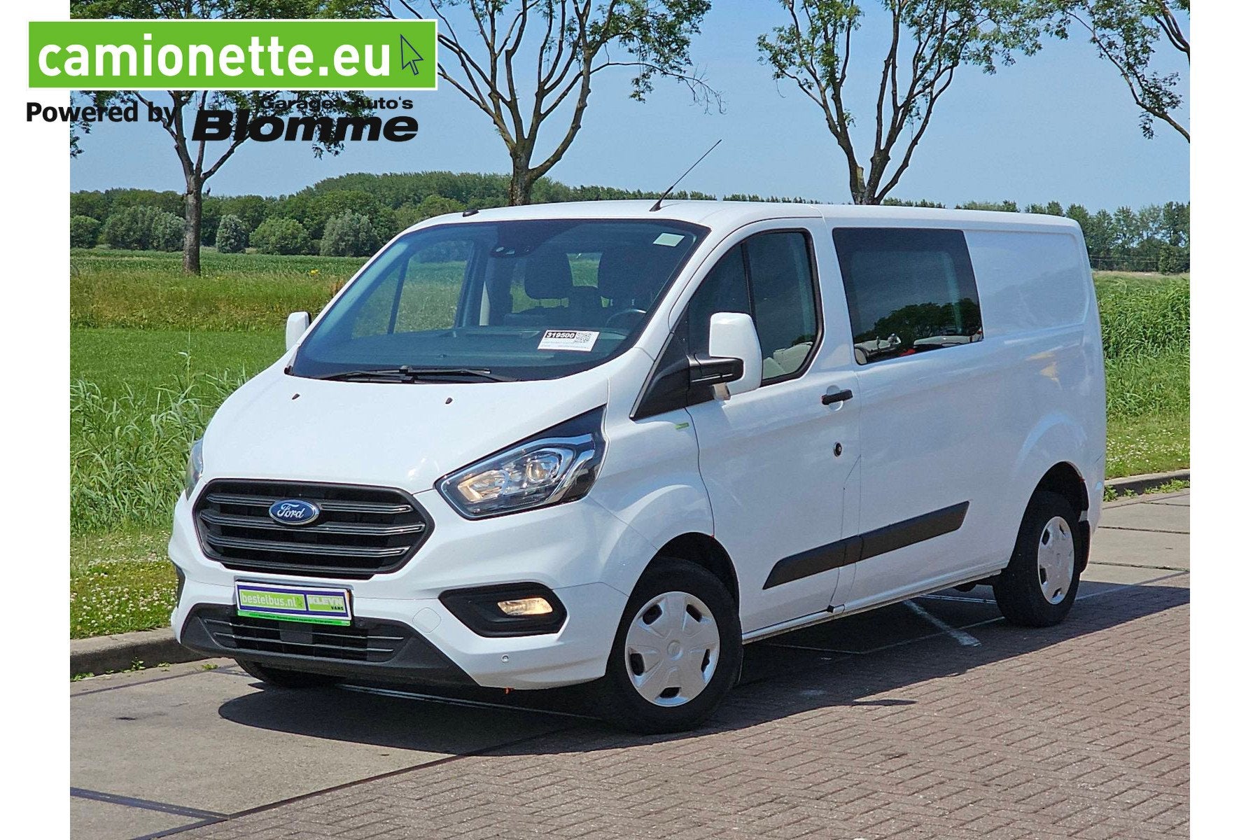 Ford Transit Custom 300 2.0 TDCI L2H1 Trend DC (bj 2019), Voorwielaandrijving, 105 pk, Gebruikt, Euro 6