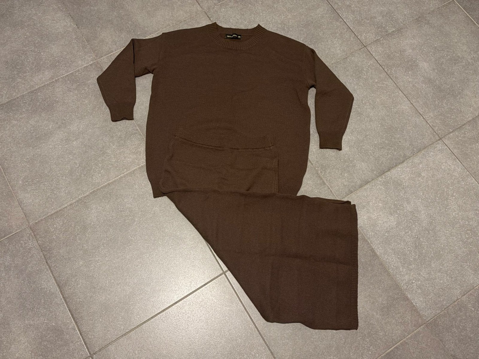 Ensemble : pull met lange rok, Ophalen, Nieuw