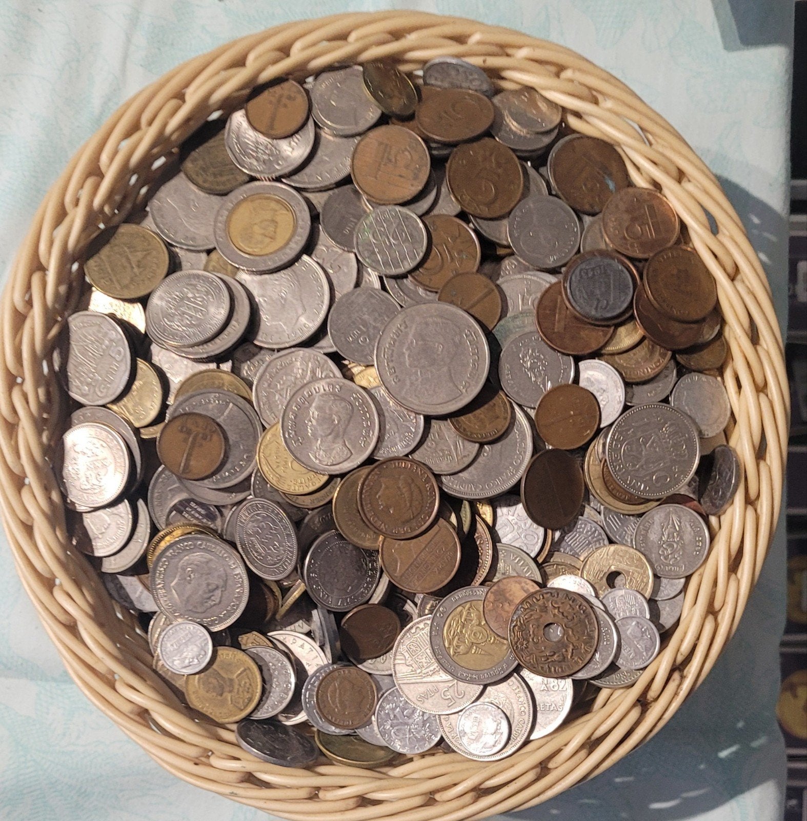 2 kilo munten alle landen, Ophalen of Verzenden, Munten