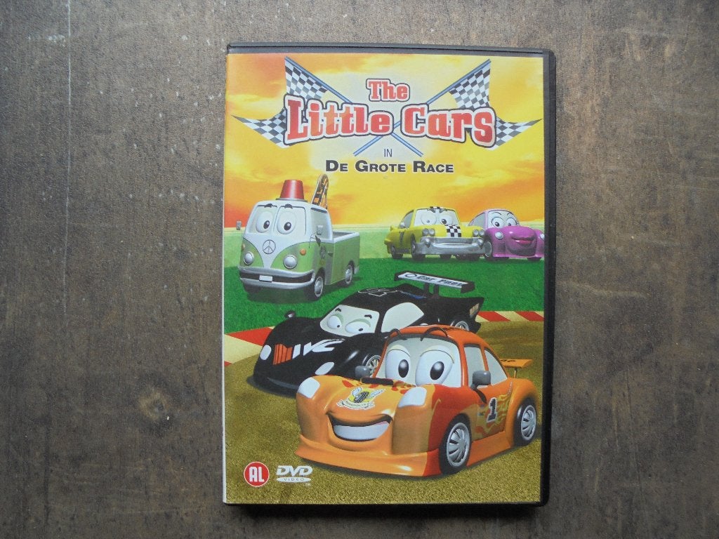 DVD The Little Cars 1 In De Grote Race (zie foto's), Enlèvement ou Envoi, Dessin animé, Tous les âges, Autres genres