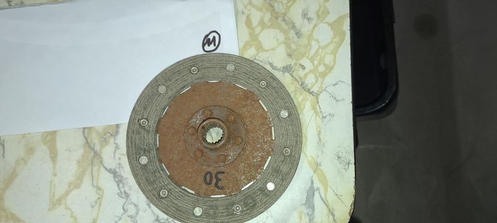 Fiat 500 D koppelingsplaat, Ophalen, Fiat