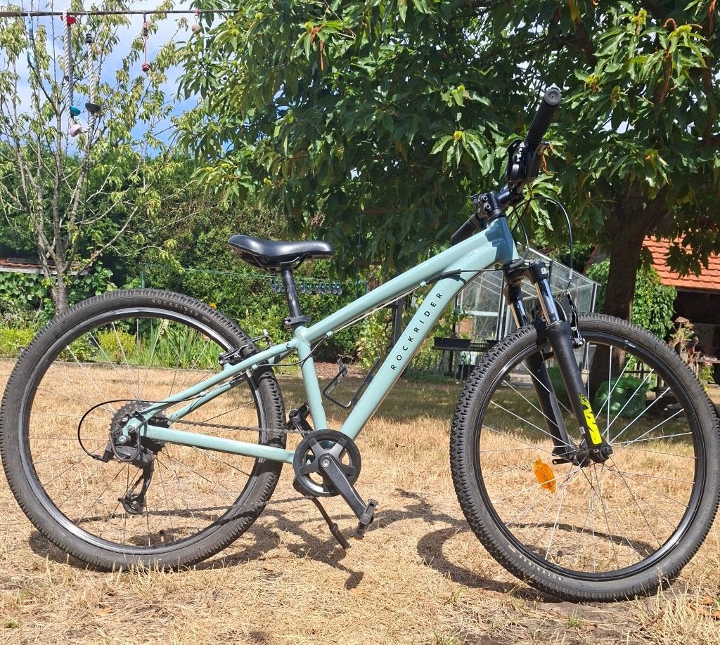 kinder MTB rockrider 26inch ST100, Gebruikt, Rockrider (Decathlon), Handrem, Trommelrem