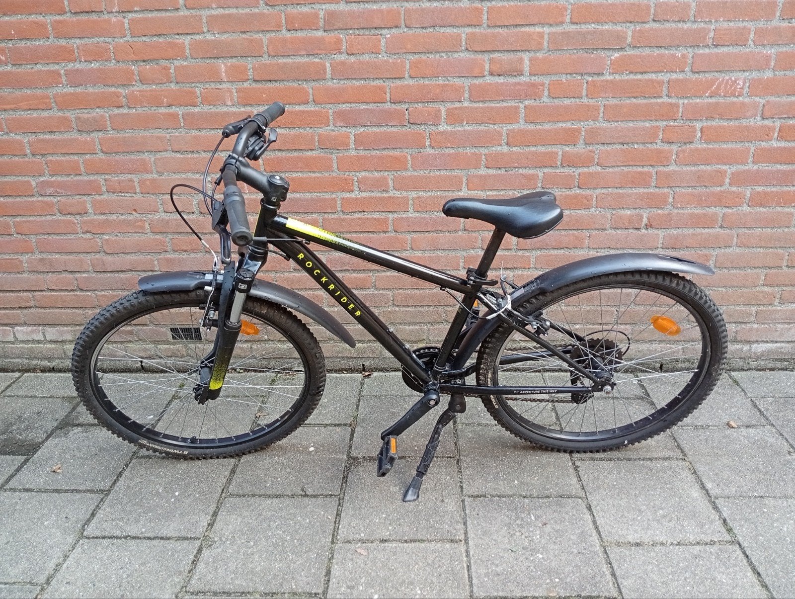 jongens fiets 24 inch rockrider, Ophalen, 24 inch, Velgrem, Zo goed als nieuw