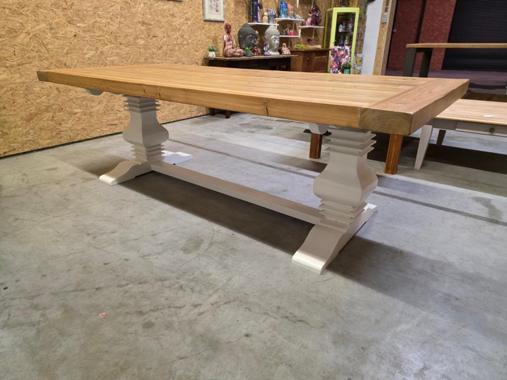 Prachtige kloostertafel 240x105cm, Huis en Inrichting, Ophalen