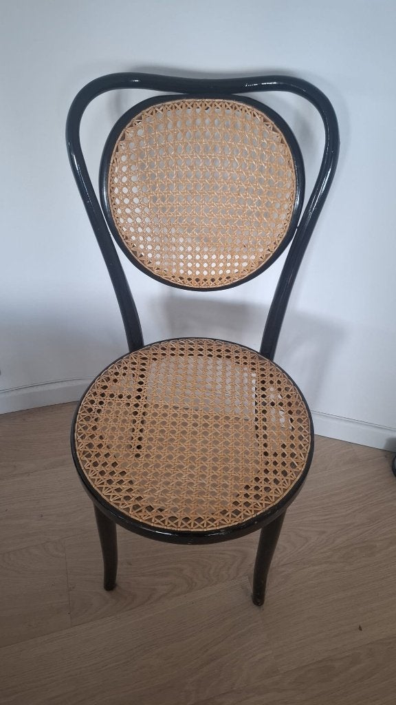 Chaise Thonet vintage - hauteur d'assise 45 cm - 325€, Maison & Meubles, Enlèvement, Utilisé, Bois, Une
