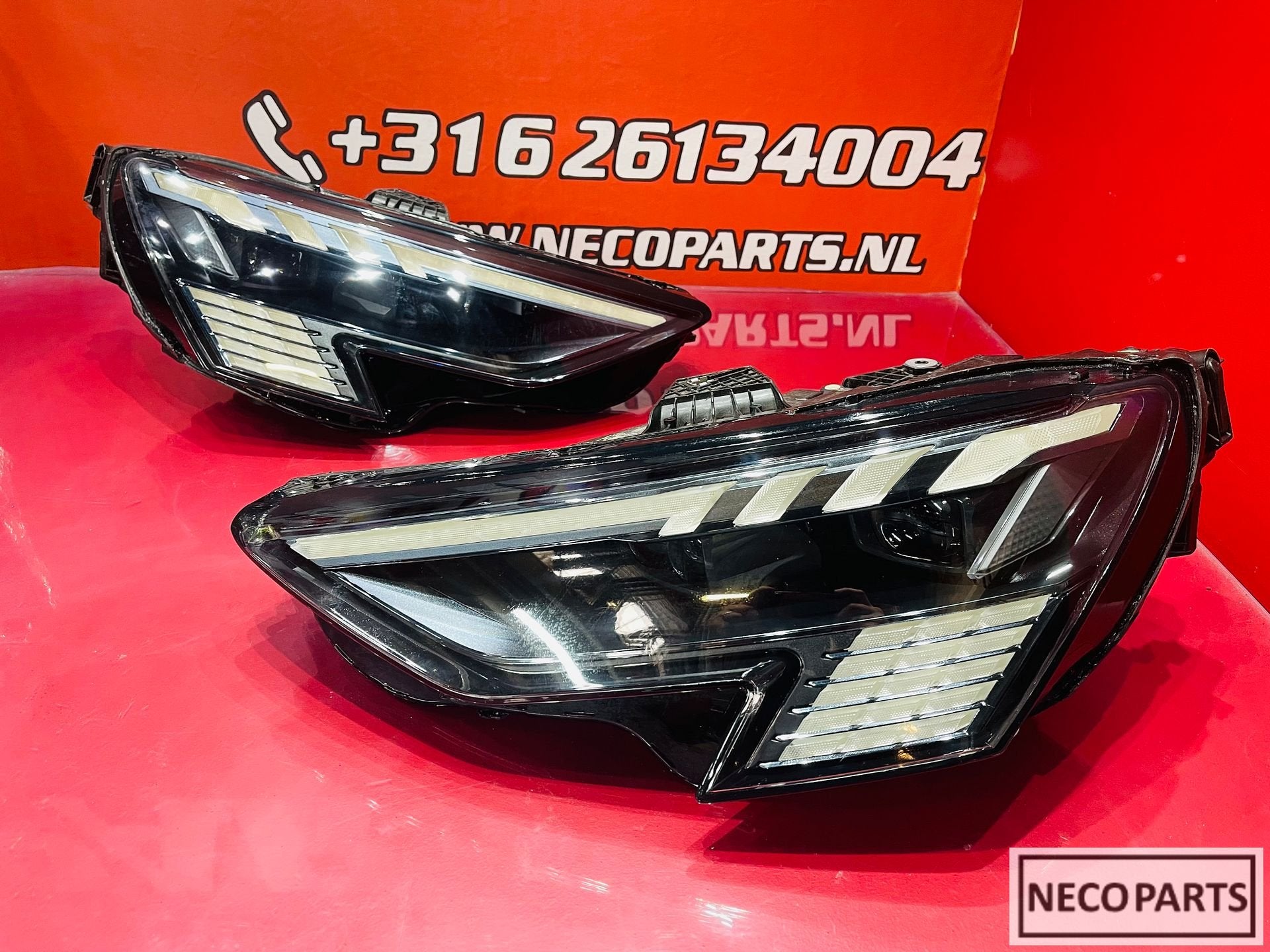 AUDI A3 RS3 8Y MATRIX LED KOPLAMPEN ORIGINEEL COMPLEET, Autos : Pièces & Accessoires, Éclairage, Audi, Utilisé, Enlèvement ou Envoi