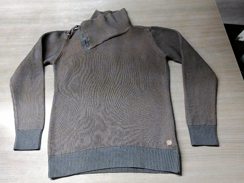 bruine trui KETNET JBC mt 152, Garçon, Enlèvement ou Envoi, Pull ou Veste, Comme neuf