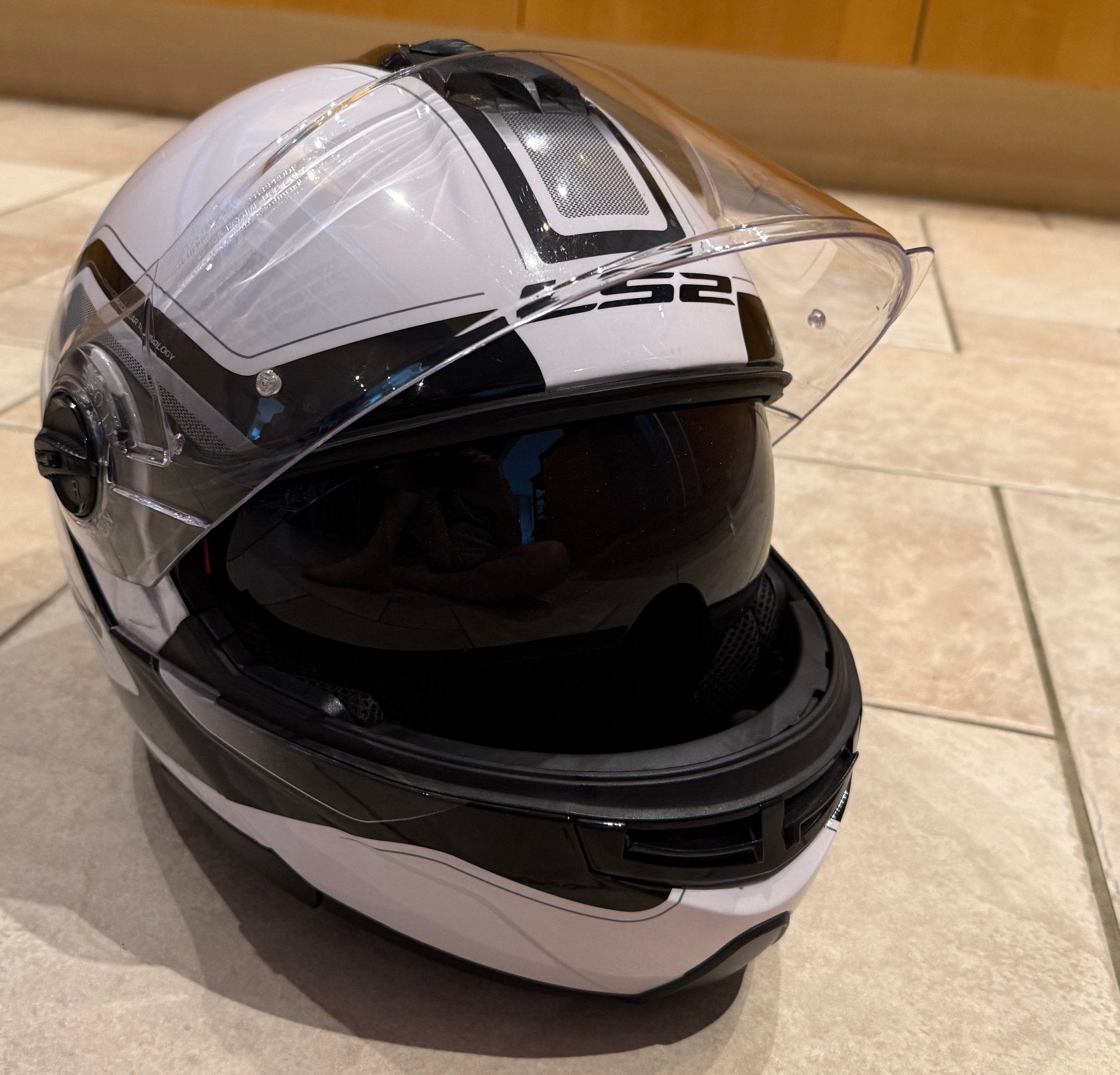 Casque à système LS2 XXL avec interphone Cardo Scala Rider, Autres marques, Seconde main, Casque système, Hommes