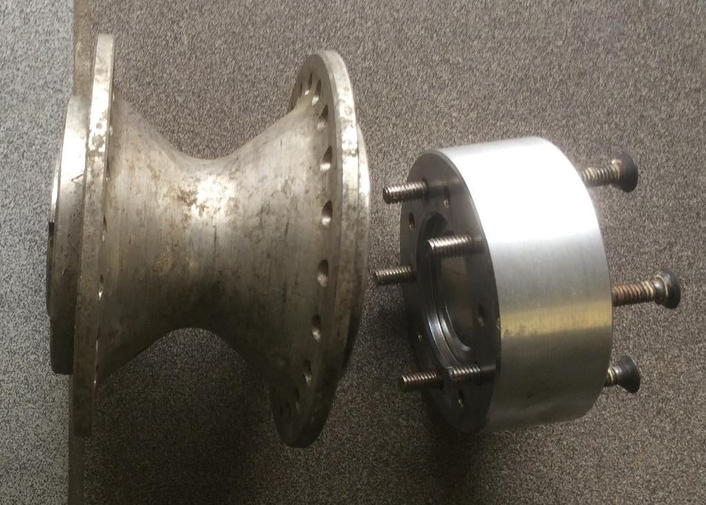 Moyeu de roue Harley Shovelhead JOJO, double disque de frein, Motos, Enlèvement, Utilisé