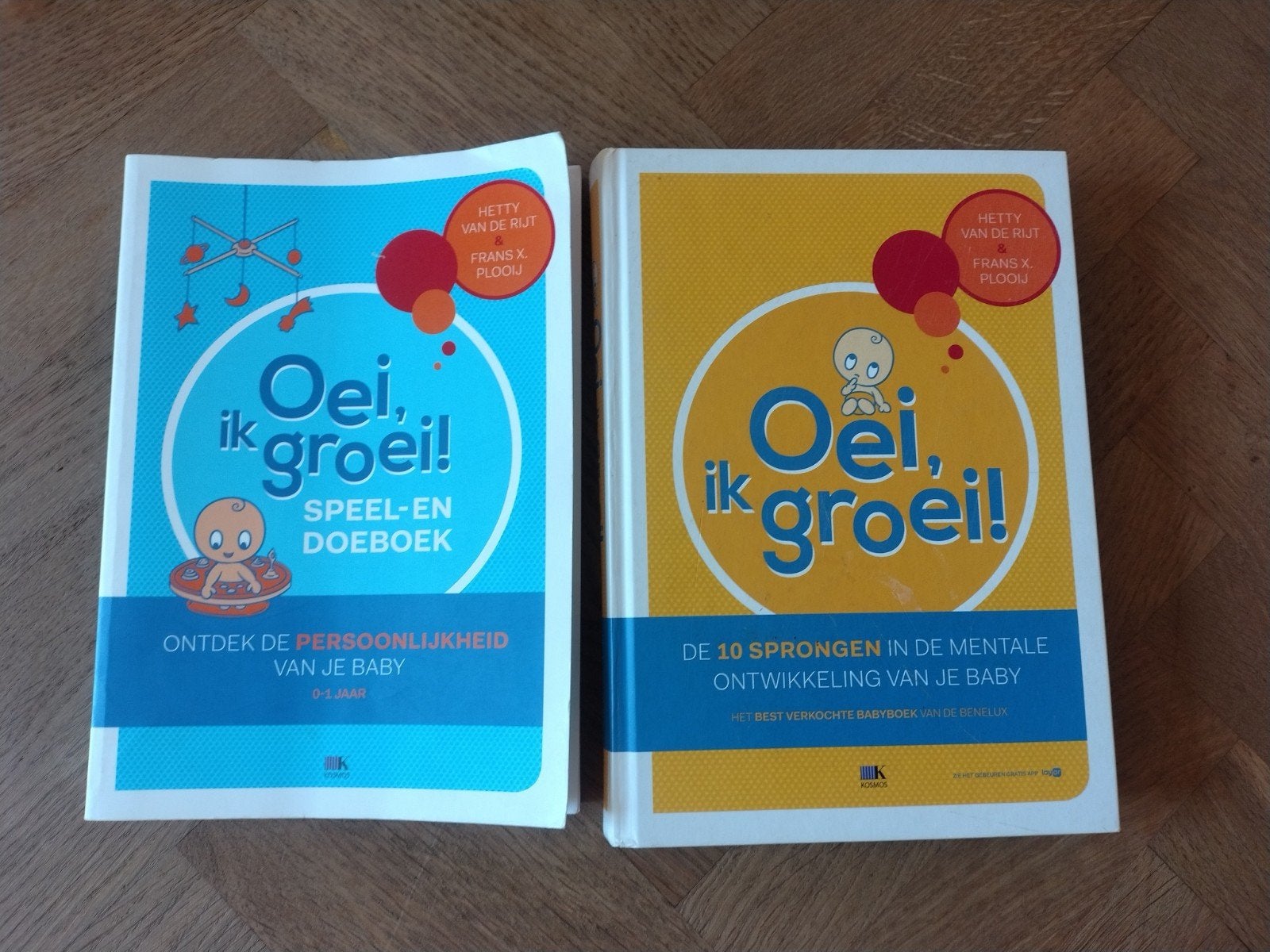 Lees- en doeboek Oei, ik groei!, Boeken, Zwangerschap en Opvoeding, Ophalen, Zwangerschap en Bevalling, Hetty van de Rijt; Frans X. Plooij