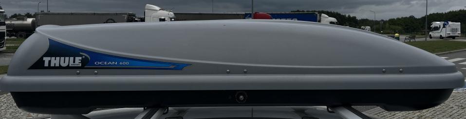 dakkoffer met dakdragers Thule Ocean 600, Enlèvement, Utilisé