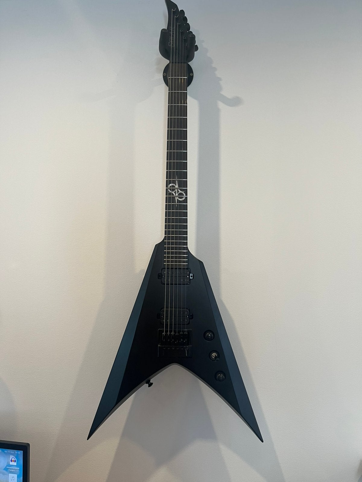 Solar guitar V1.6 C carbon black matte, Muziek en Instrumenten, Snaarinstrumenten | Gitaren | Elektrisch, Ophalen, Zo goed als nieuw