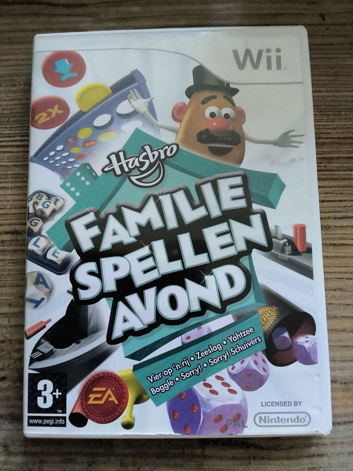 Soirée jeux en famille Hasbro - Nintendo Wii, 3 joueurs ou plus, Envoi, Utilisé, À partir de 3 ans