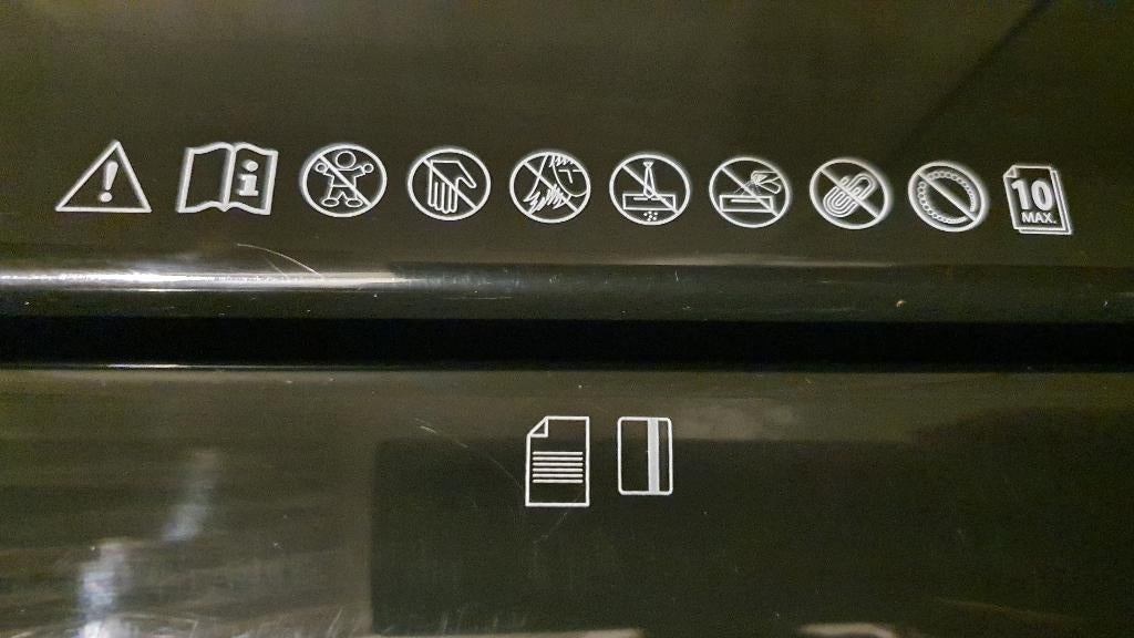 Papier versnipperaar Documenten vernietiger  Paper Shredder, Ophalen, Gebruikt