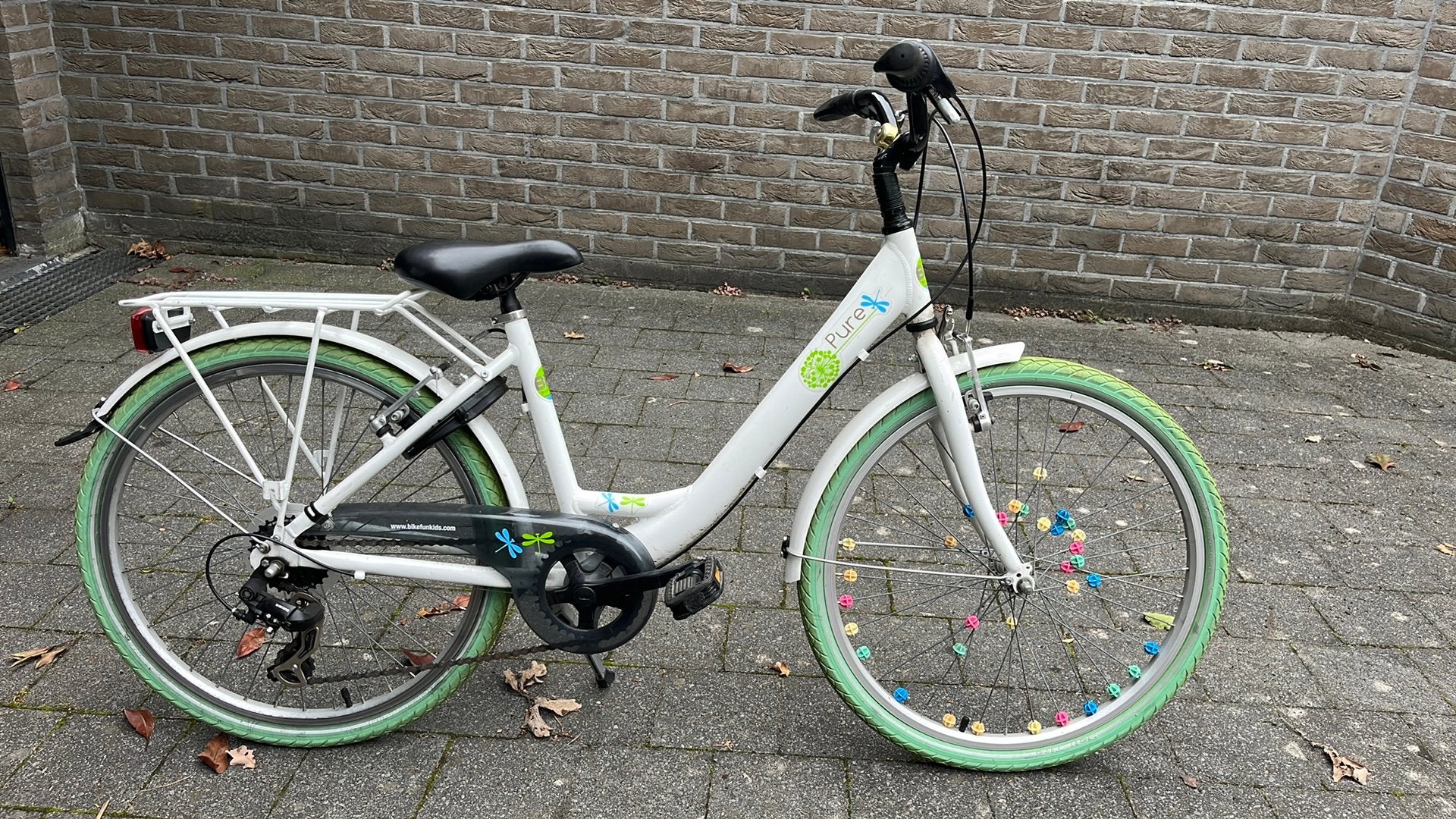 Meisjesfiets 24”, Ophalen, Velgrem, Versnellingen, Gebruikt