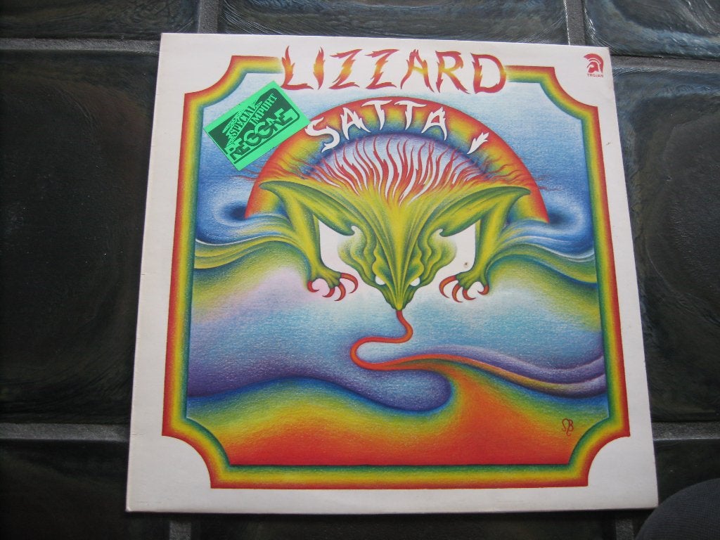 lizzard satta made in england lp, Enlèvement ou Envoi, Avec pochette intérieure, Utilisé, LP
