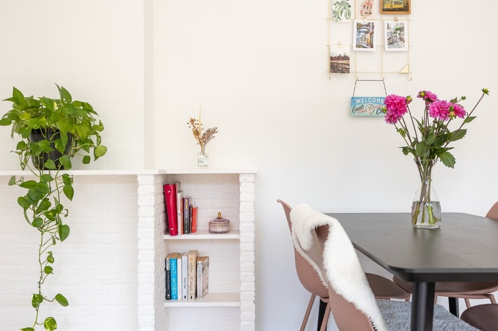 4 roze kuipstoelen, Ophalen, Overige kleuren, Scandinavisch, eenvoudig, Vier