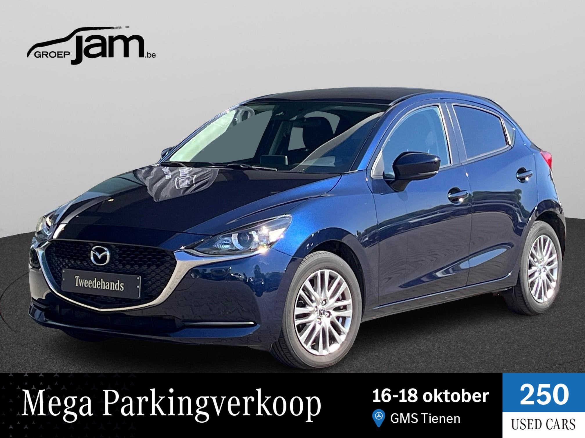 Mazda 2 1.5 Skyactiv-G, Autos, https://public.car-pass.be/vhr/09391660-ec2f-4a10-bbc5-51d545f39ce0, Achat, Volant multifonction