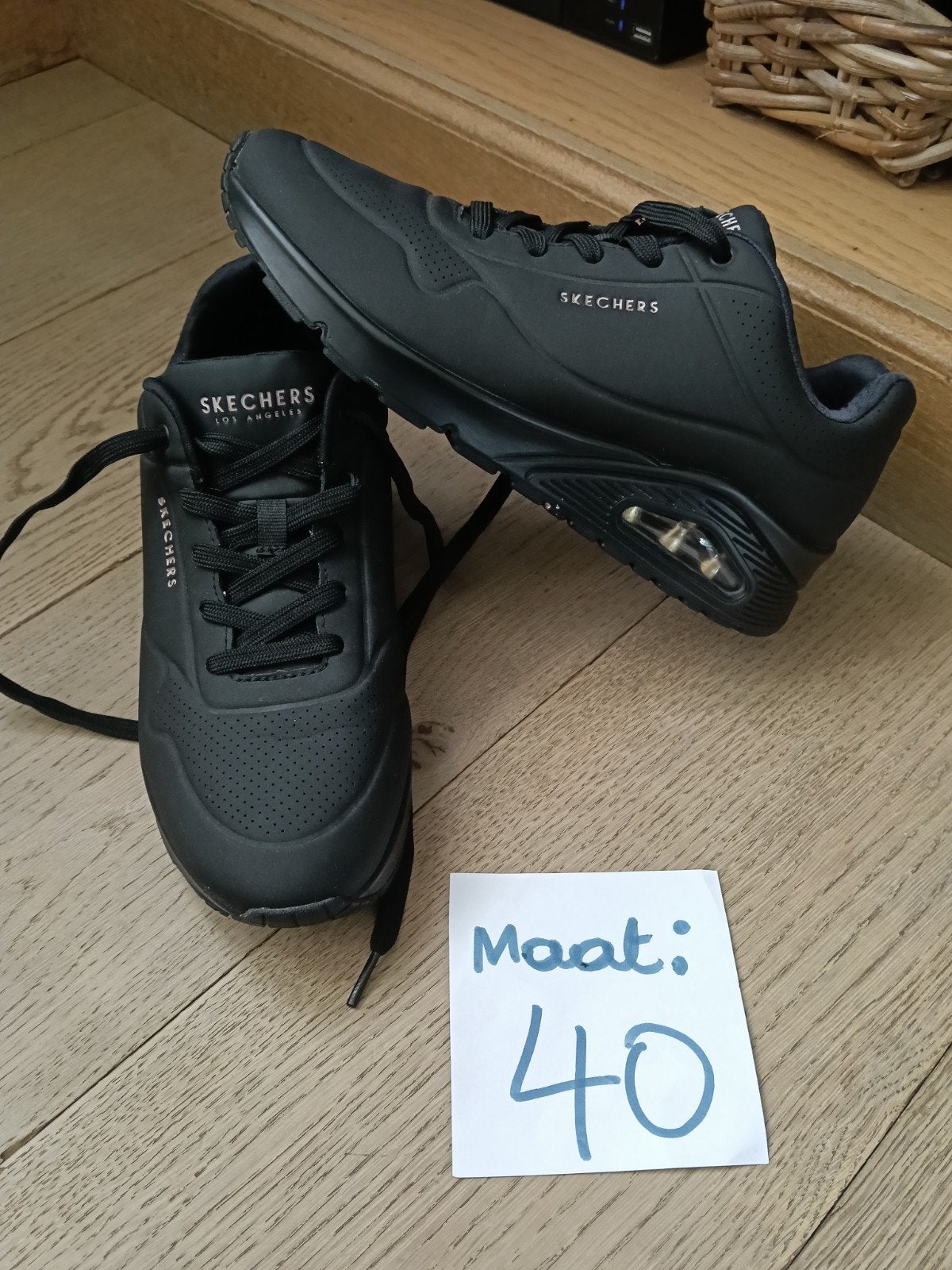 Skechers air, Ophalen