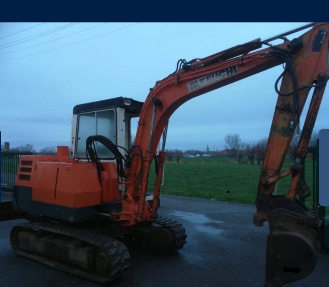 kraan 4.5 ton TAKEUCHI tb45, Ophalen, Gebruikt