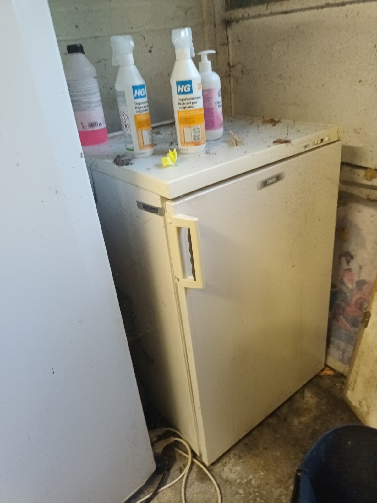 Diepvries tafelmodel zanussi, Elektronische apparatuur, Vriezers en Diepvrieskisten, Ophalen