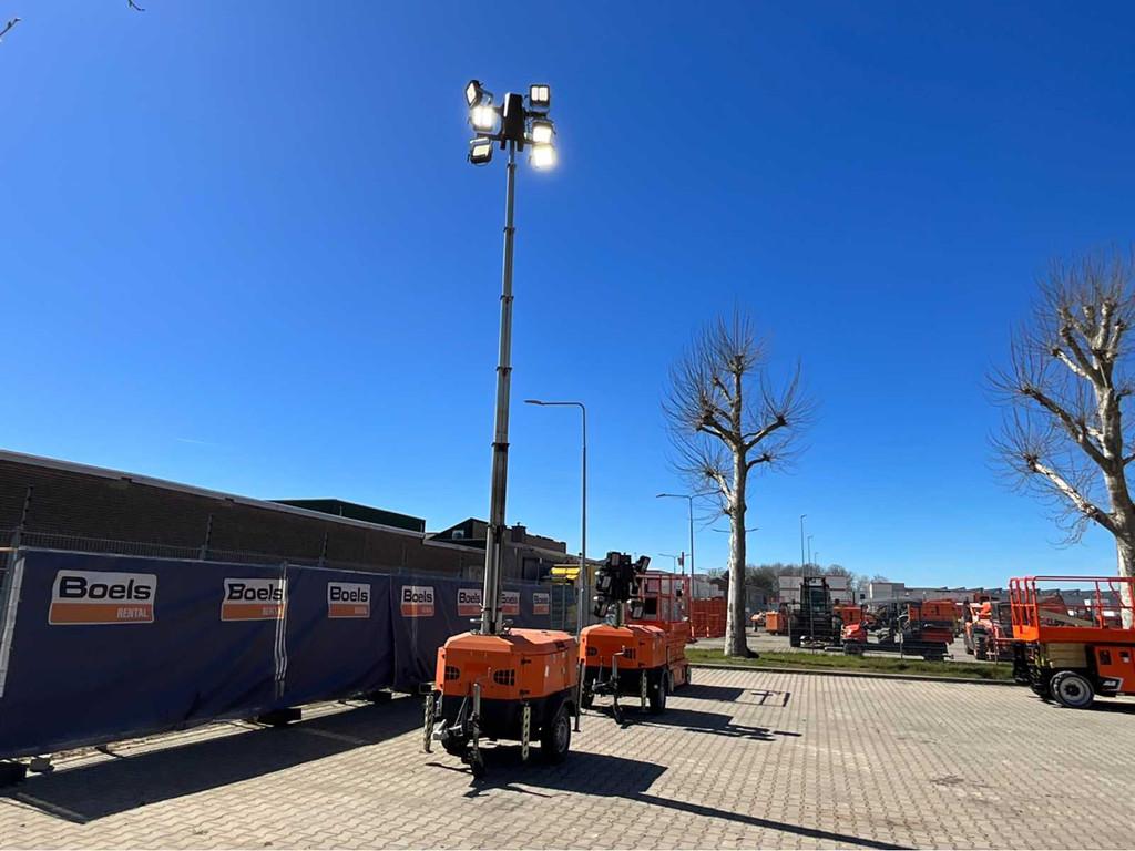 2015 TowerLight VB-9 LED Lichtmast aggregaat aanhangwagen, Gebruikt
