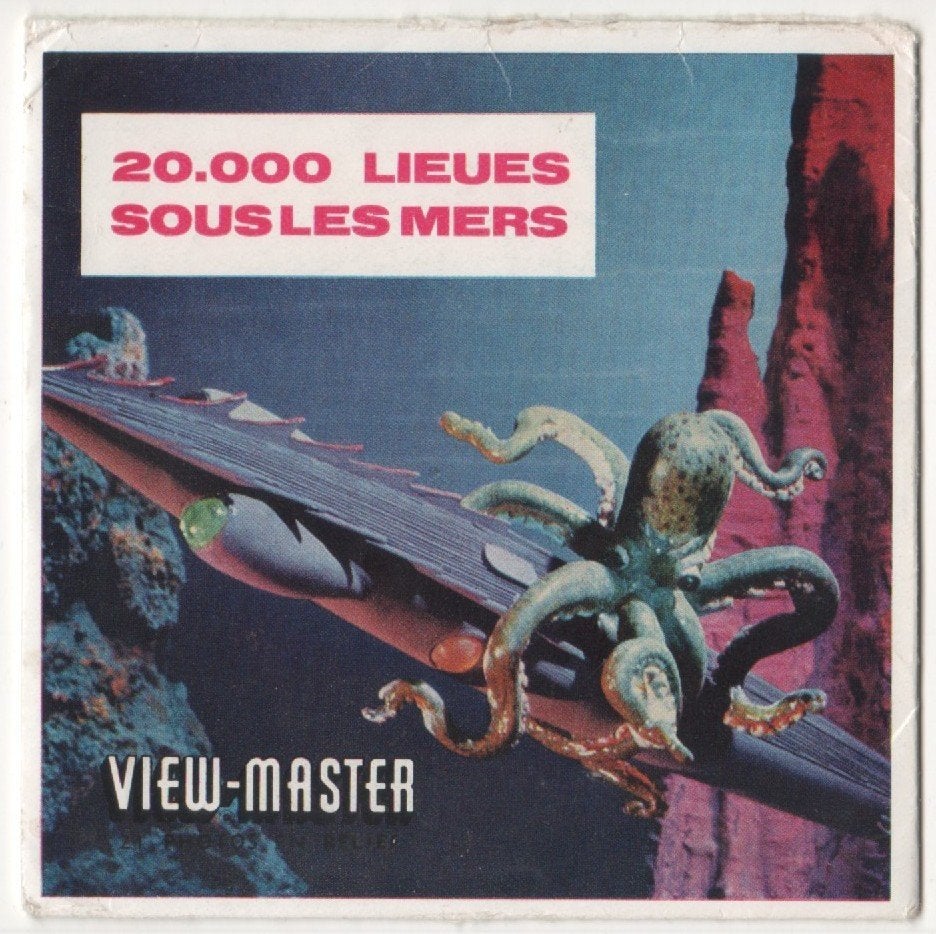 View-master 20.000 lieues sous les mers B 370 FR, Enlèvement ou Envoi