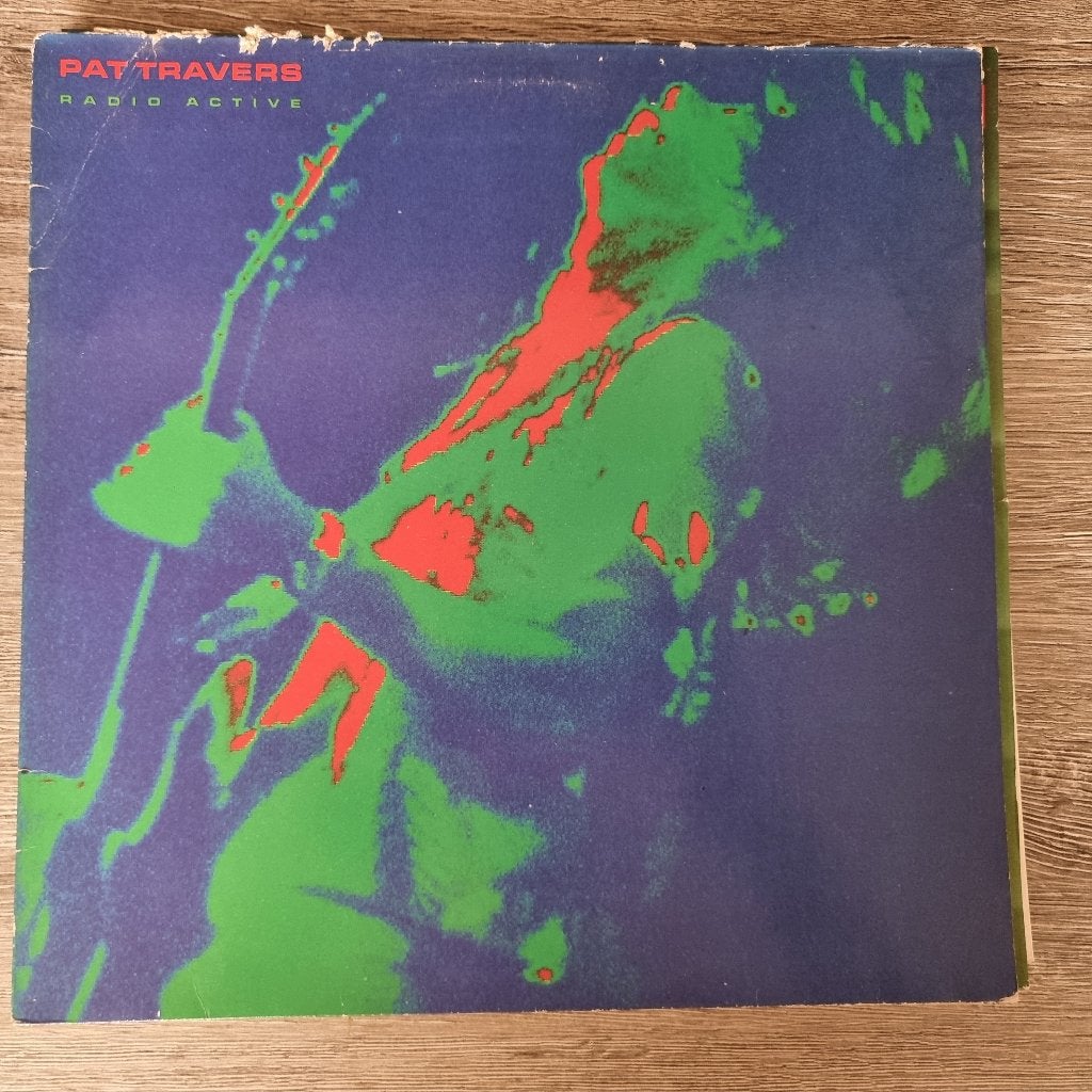 LP Pat Travers - Radio active, CD & DVD, Vinyles | Rock, Enlèvement ou Envoi, Utilisé, Blues rock, LP