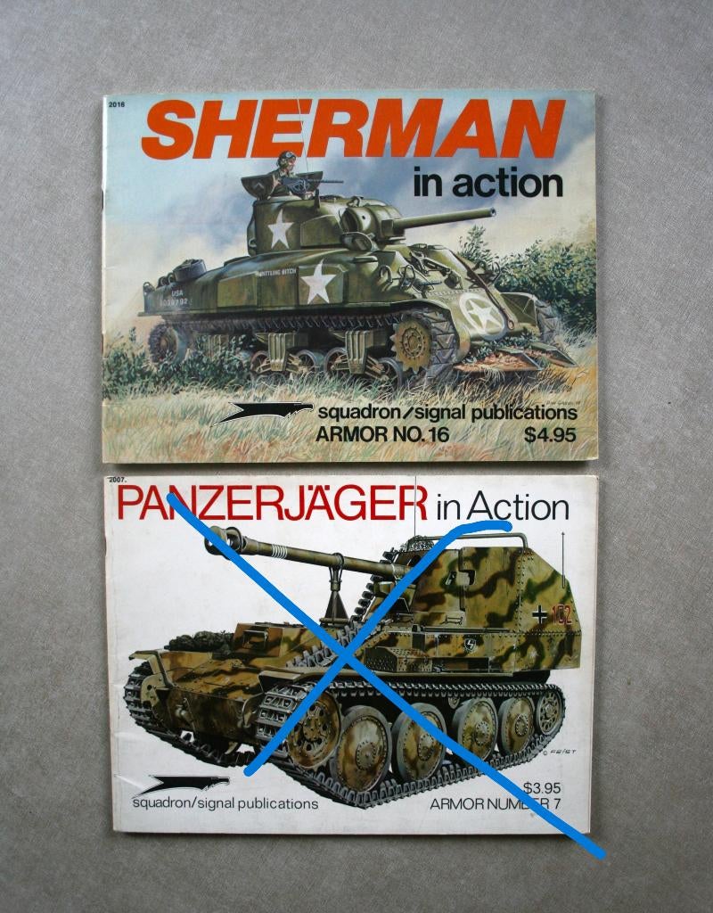 Tanks - Sherman in Action. - 7 euro, Boeken, Ophalen of Verzenden, Tweede Wereldoorlog, Gelezen, Diverse auteurs