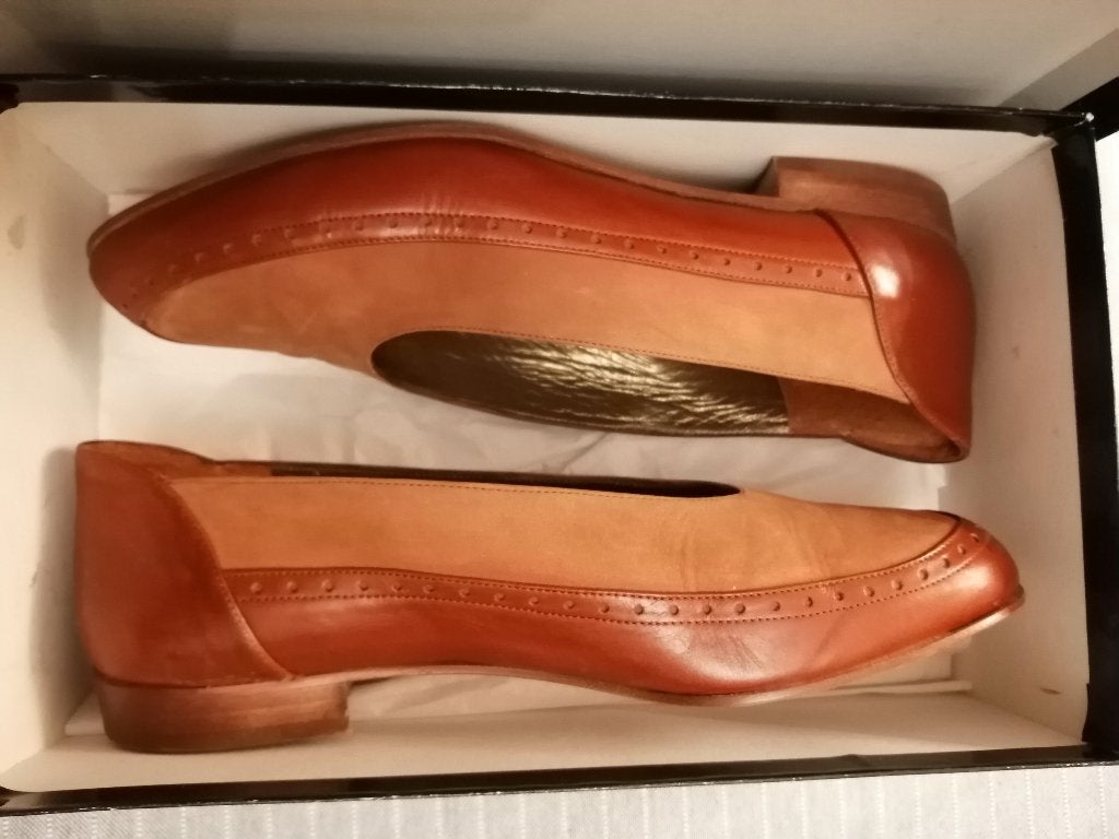 Chaussures T38, Heidi Hietsch, Escarpins, Comme neuf, Brun
