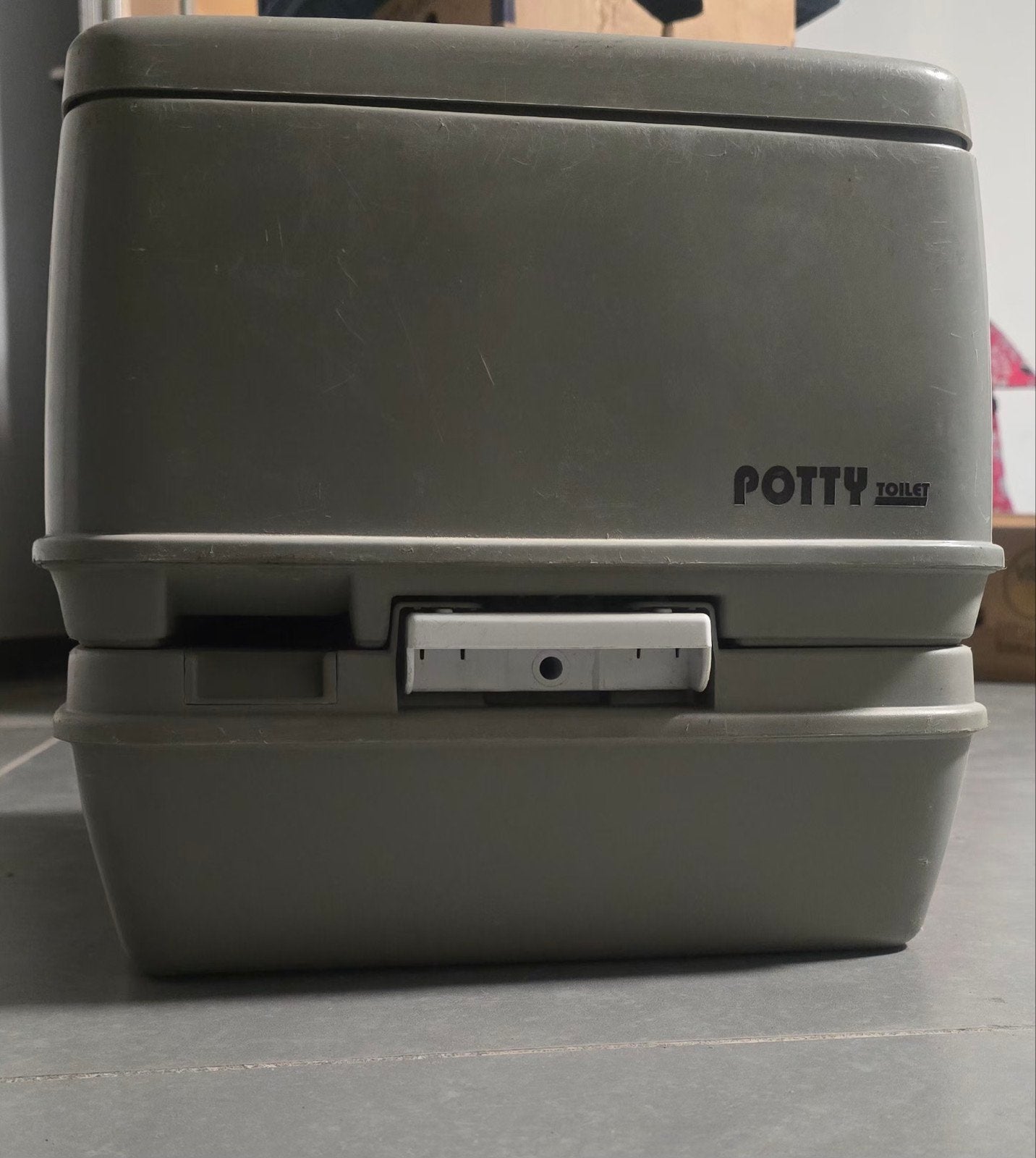 POTTY toilet  voor kamperen, Caravans en Kamperen, Ophalen, Gebruikt