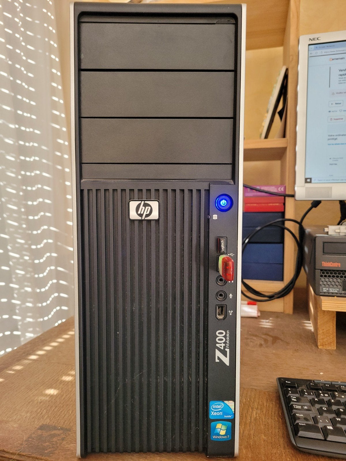 HP Z400 Workstation / Intel Xeon, 256 GB, Intel Xeon, SSD, Avec carte vidéo